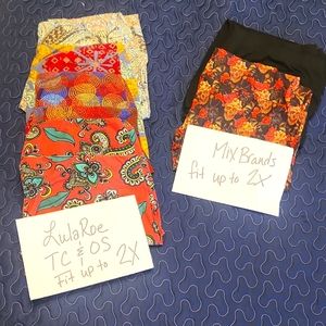 LuLaRoe 4 pairs, Bundle 6 pairs leggings